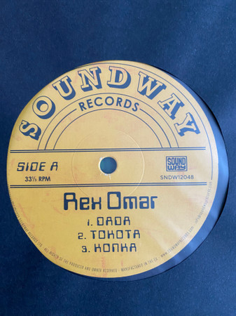 Rex Omar - Rex Omar | Soundway (SNDW12048) - 3