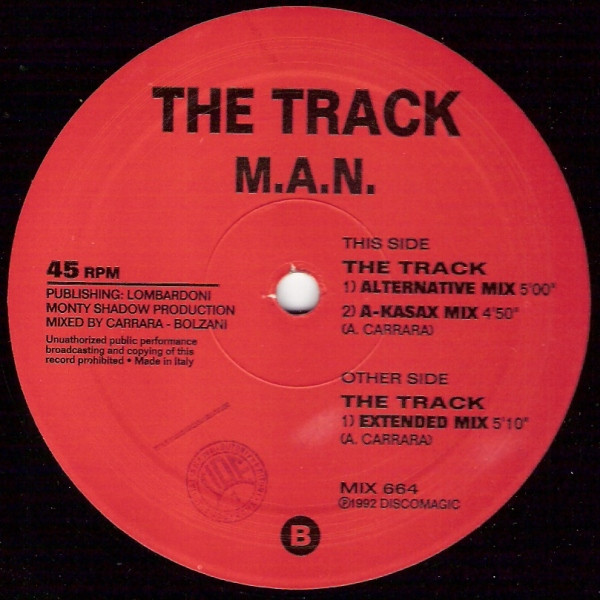 M.A.N. - The Track | Discomagic Records (MIX 664) - 2