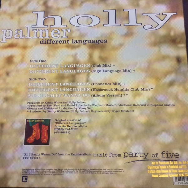 Holly Palmer - Different Languages | Reprise Records (0-43819) - 2