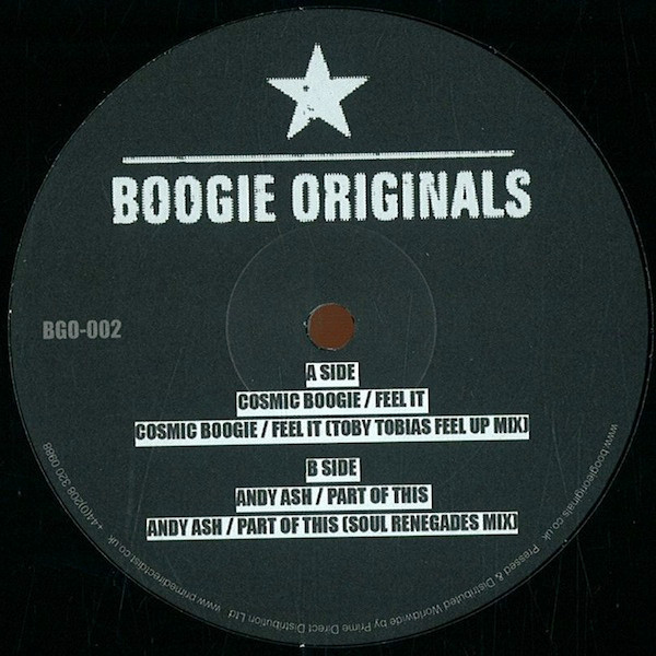 Cosmic Boogie - Feel It | Boogie Originals (BGO-002)