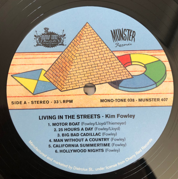 Kim Fowley - Living In The Streets | Mono-Tone Records (038) - 4 Kim Fowley - Living In The Streets | Mono-Tone Records (038) - 4