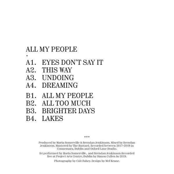 Maria Somerville - All My People | Not On Label (Maria Somerville Self-released) (SOM01-II) - 2 Maria Somerville - All My People | Not On Label (Maria Somerville Self-released) (SOM01-II) - 2