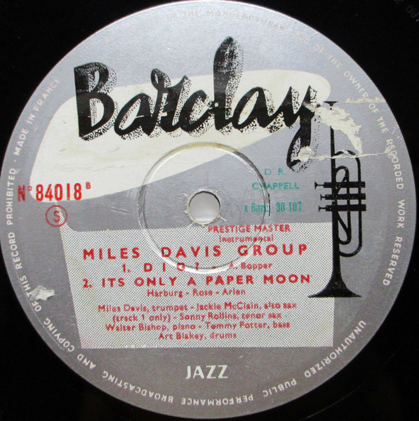 Miles Davis - Miles Davis Group / Quintet | Barclay (84018) - 4