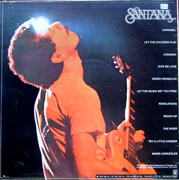 Santana - Festival | CBS (CBS 86020) - 2