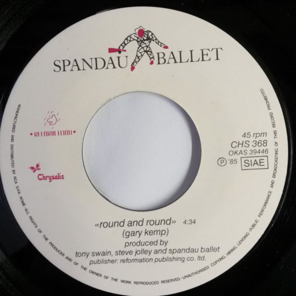Spandau Ballet - Round And Round | Chrysalis (CHS 368) - 3 Spandau Ballet - Round And Round | Chrysalis (CHS 368) - 3
