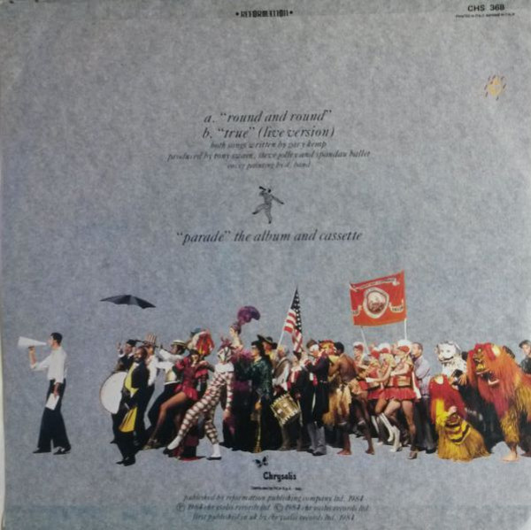 Spandau Ballet - Round And Round | Chrysalis (CHS 368) - 2 Spandau Ballet - Round And Round | Chrysalis (CHS 368) - 2