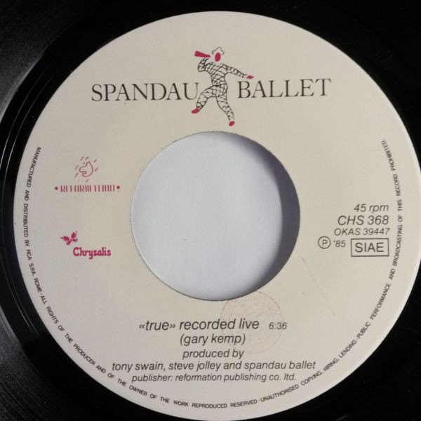 Spandau Ballet - Round And Round | Chrysalis (CHS 368) - 4 Spandau Ballet - Round And Round | Chrysalis (CHS 368) - 4