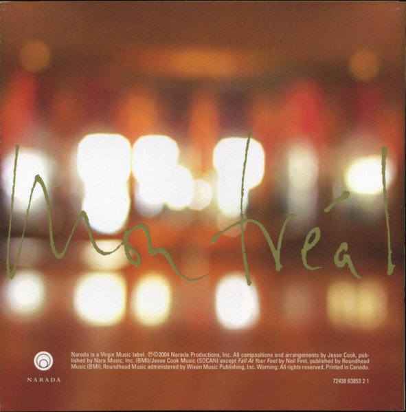 Jesse Cook - Montréal [CD] | Narada (72438 63853 2 1) - 2