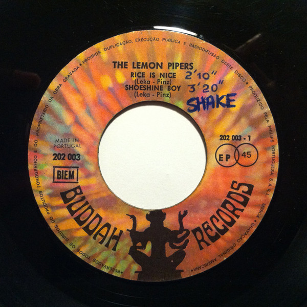 The Lemon Pipers - Rice Is Nice | Buddah Records (202 003) - 3