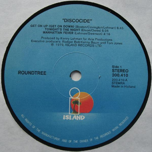 Roundtree - Roller Disco | Island Records (200.410) - 3 Roundtree - Roller Disco | Island Records (200.410) - 3