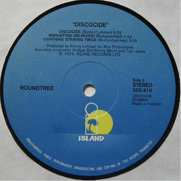 Roundtree - Roller Disco | Island Records (200.410) - 4 Roundtree - Roller Disco | Island Records (200.410) - 4
