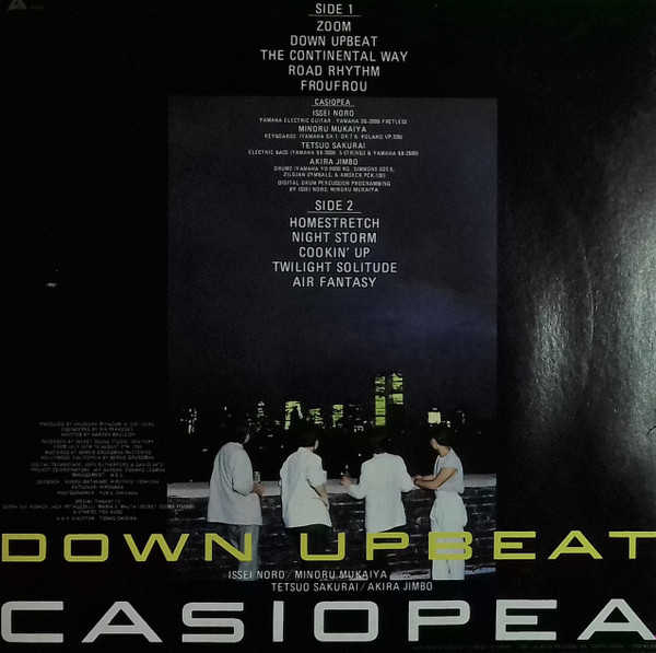Casiopea - Down Upbeat | Alfa (ALR-28063) - 2