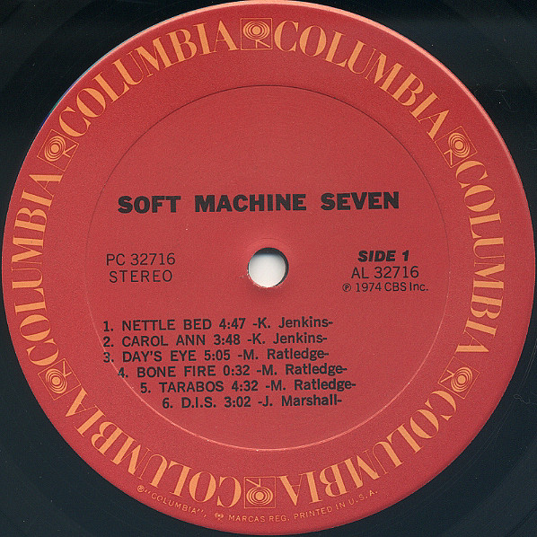 Soft Machine - Seven | Columbia (PC 32716) - 3 Soft Machine - Seven | Columbia (PC 32716) - 3