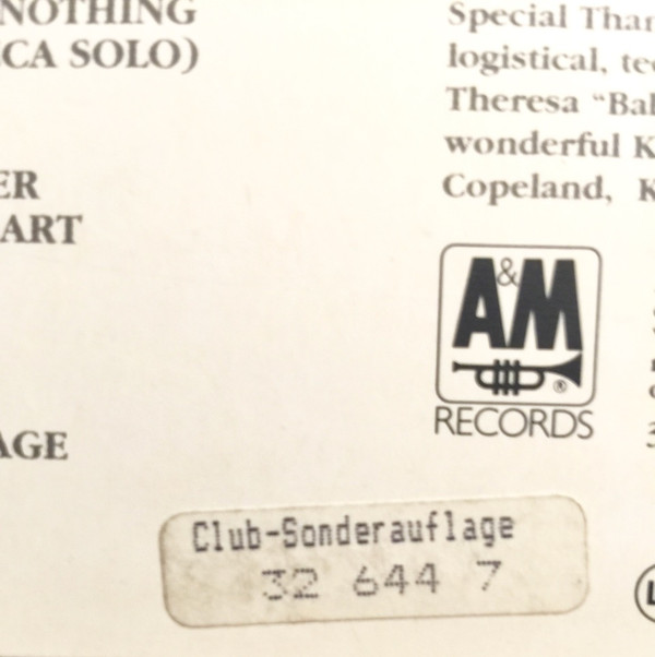 Sting - ...Nothing Like The Sun | A&M Records (393912-1) - 2 Sting - ...Nothing Like The Sun | A&M Records (393912-1) - 2