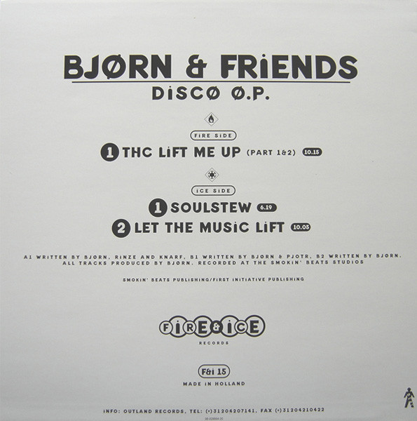 Bjørn & Friends - Discø Ø.P. | Fire & Ice Records (F&I 15) - 2