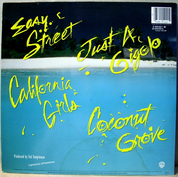David Lee Roth - Crazy From The Heat | Warner Bros. Records (925 222-1) - 2