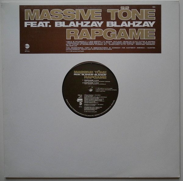 Massive Töne Feat. Blahzay Blahzay - Rapgame | EastWest (1843) - main