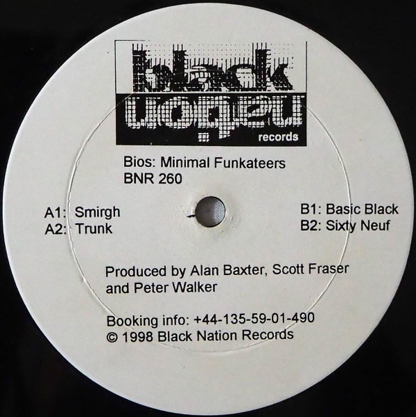Bios - Minimal Funkateers | Black Nation Records (BNR260) - main