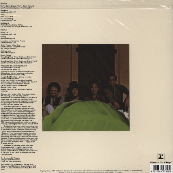 The Meters - Cabbage Alley | Music On Vinyl (MOVLP857) - main