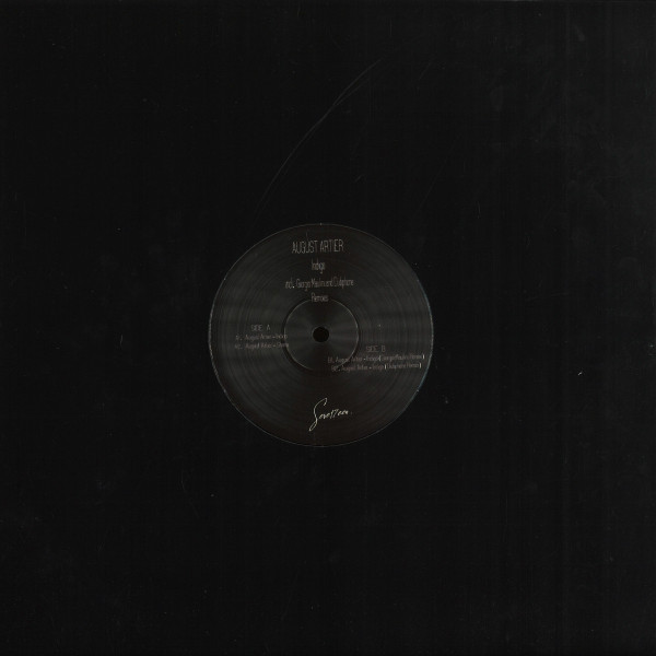 August Artier - Indigo EP | Seve17een Label (SVN02) - 2