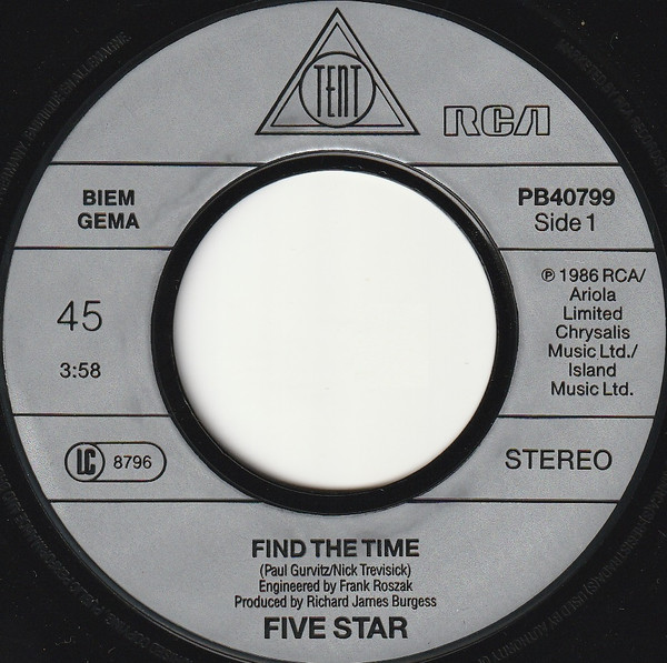 Five Star - Find The Time | Tent (PB40799) - 3
