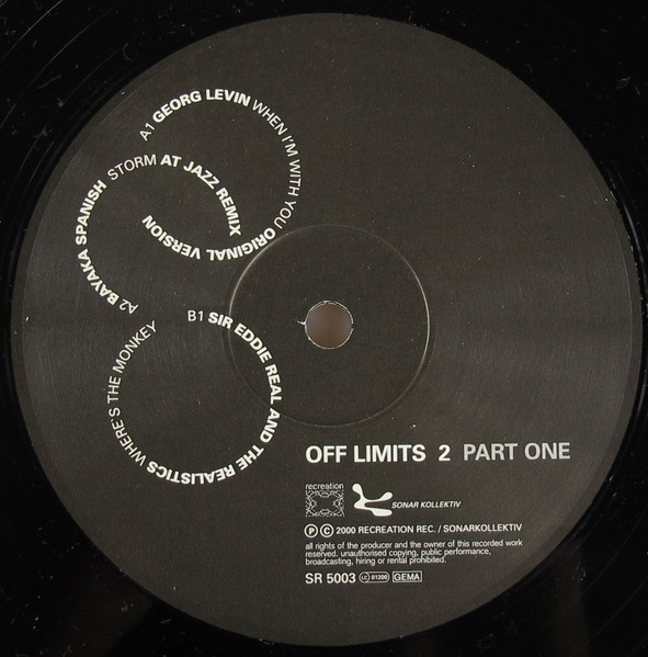 Various - Off Limits 2 Part One | Recreation Recordings (SR 5003) - 2