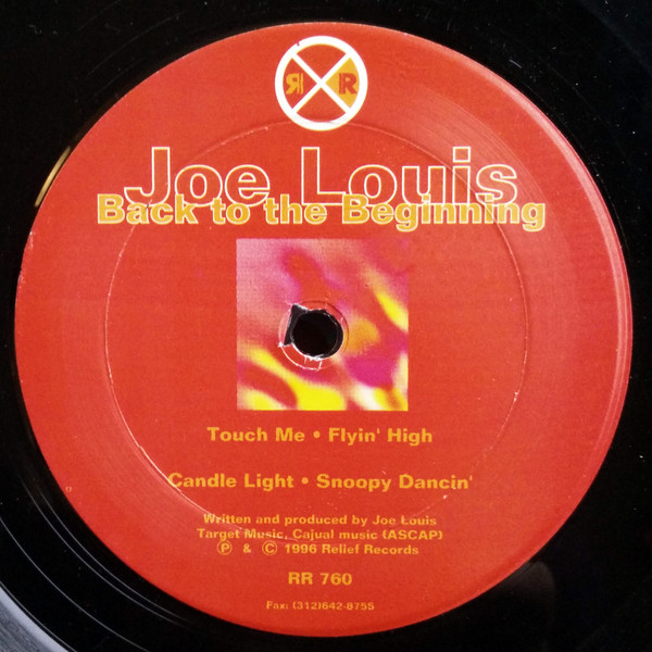 Joe Lewis - Back To The Beginning | Relief Records (RR 760)