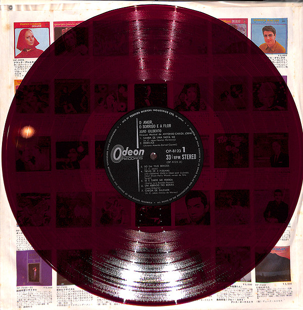 João Gilberto - O Amor, O Sorriso E A Flor | Odeon (OP-8123) - 3