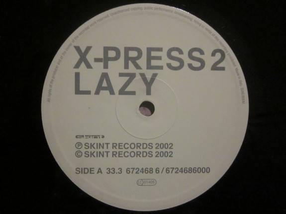 X-Press 2 - Lazy | Skint (SKI 672468 6) - 3