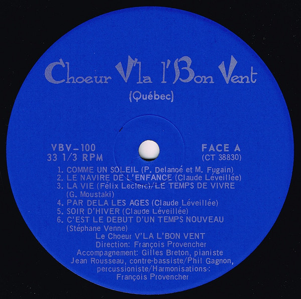V'là L'Bon Vent - V'la L'Bon Vent | Le Choeur V'là L'Bon Vent (VBV-100) - 4 V'là L'Bon Vent - V'la L'Bon Vent | Le Choeur V'là L'Bon Vent (VBV-100) - 4