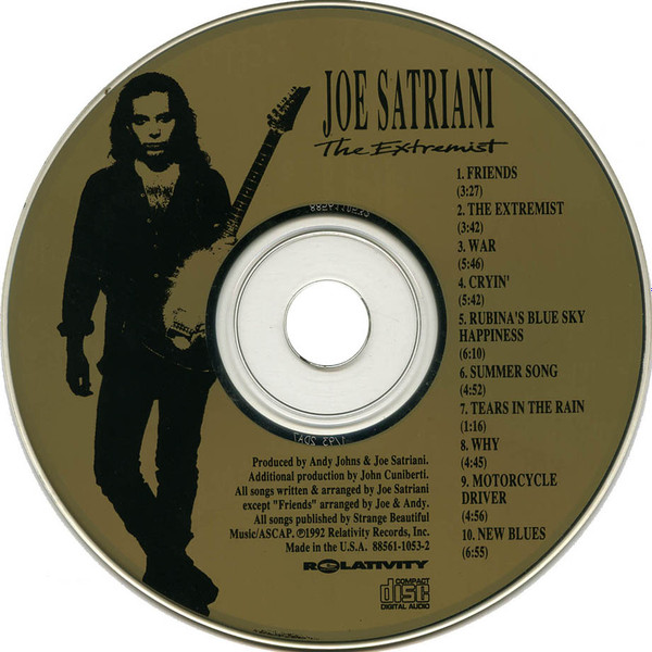 Joe Satriani - The Extremist | Relativity (88561-1053-2) - 3