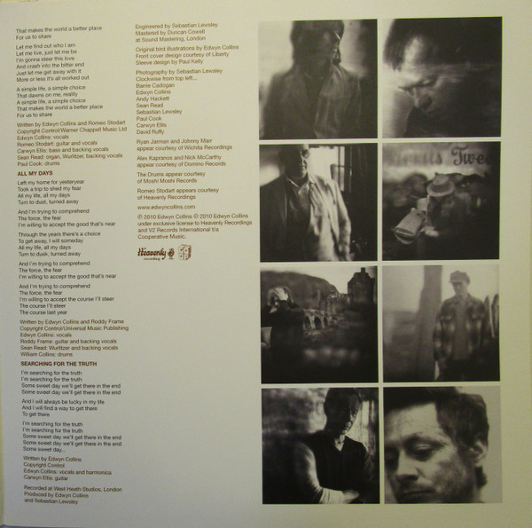 Edwyn Collins - Losing Sleep | Heavenly (HVNLP81) - 3