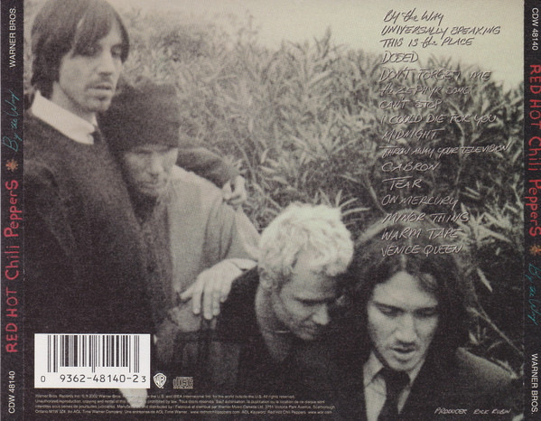 Red Hot Chili Peppers - By The Way | Warner Bros. Records (CDW 48140) - 2 Red Hot Chili Peppers - By The Way | Warner Bros. Records (CDW 48140) - 2