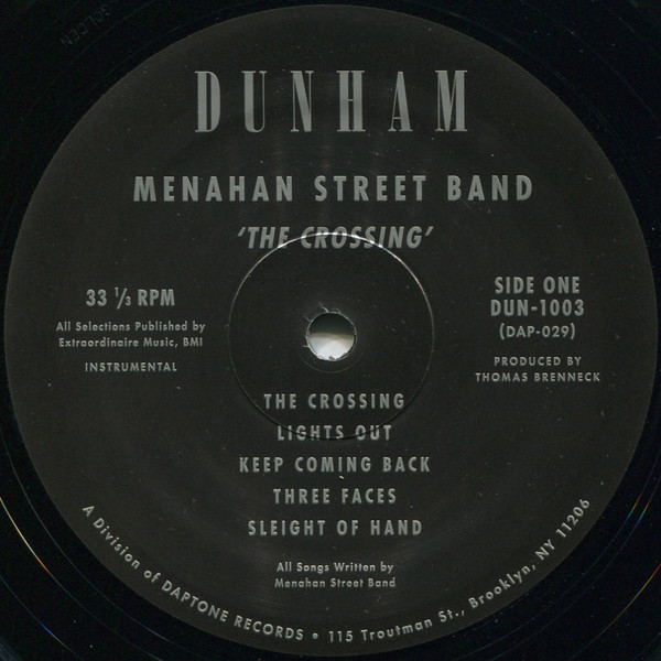 Menahan Street Band - The Crossing | Dunham (DUN-1003) - 2