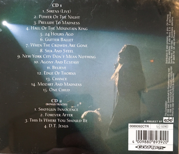 Savatage - From The Gutter To The Stage (The Best Of Savatage 1981 - 1995) | Concrete (0089392 CTR) - 2