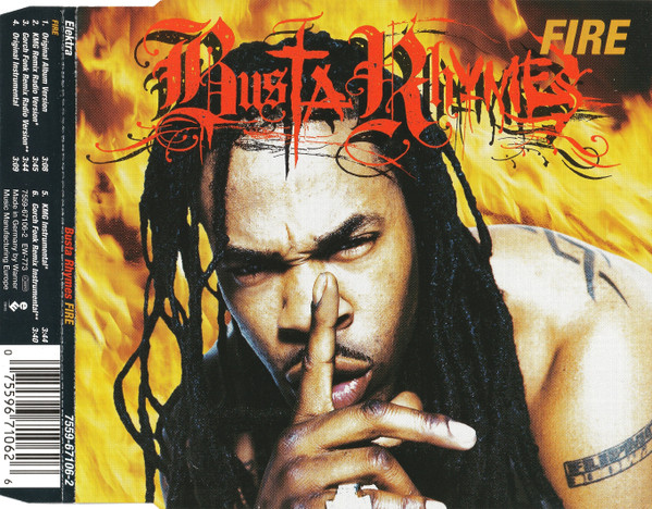 Busta Rhymes - Fire | Elektra (7559 67106 2) - 3