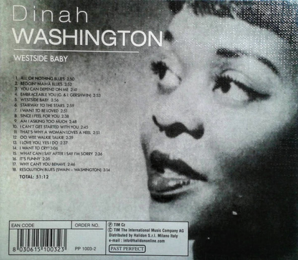 Dinah Washington - Westside Baby | Past Perfect (PP1003-2) - 2 Dinah Washington - Westside Baby | Past Perfect (PP1003-2) - 2