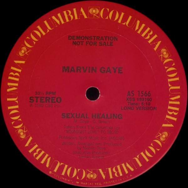 Marvin Gaye - Sexual Healing | Columbia (AS 1566)
