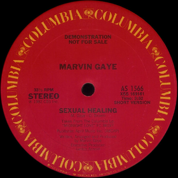 Marvin Gaye - Sexual Healing | Columbia (AS 1566) - 2