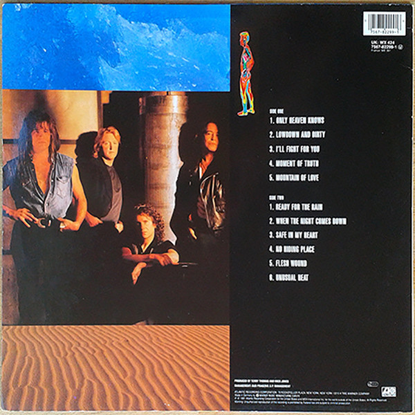 Foreigner - Unusual Heat | Atlantic (7567-82299-1) - 2