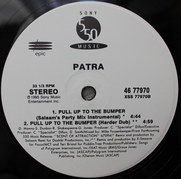 Patra - Pull Up To The Bumper | 550 Music (46 77970) - 3 Patra - Pull Up To The Bumper | 550 Music (46 77970) - 3