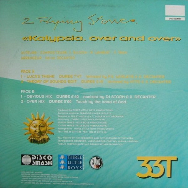 2 Flying Stones - Kalypsia, Over And Over | Disco Smash (DS 3027 MXT) - 2 2 Flying Stones - Kalypsia, Over And Over | Disco Smash (DS 3027 MXT) - 2