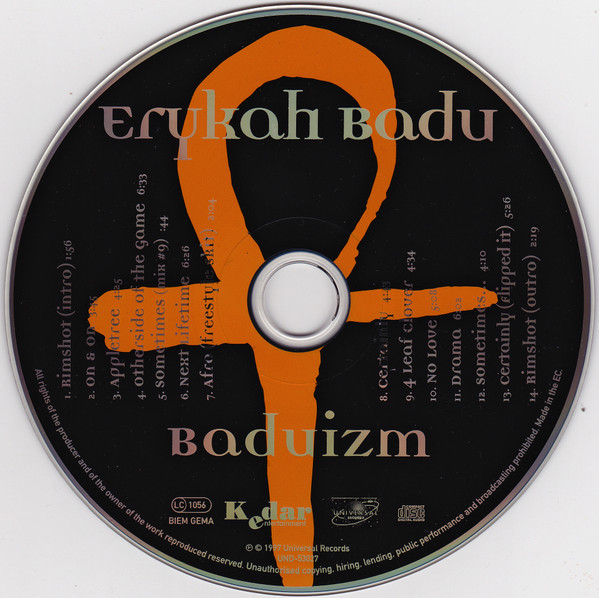 Erykah Badu - Baduizm | Universal Records (UND-53027) - 3