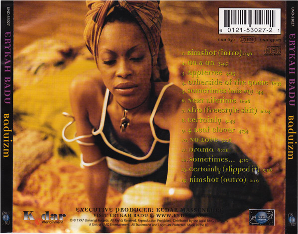 Erykah Badu - Baduizm | Universal Records (UND-53027) - 2