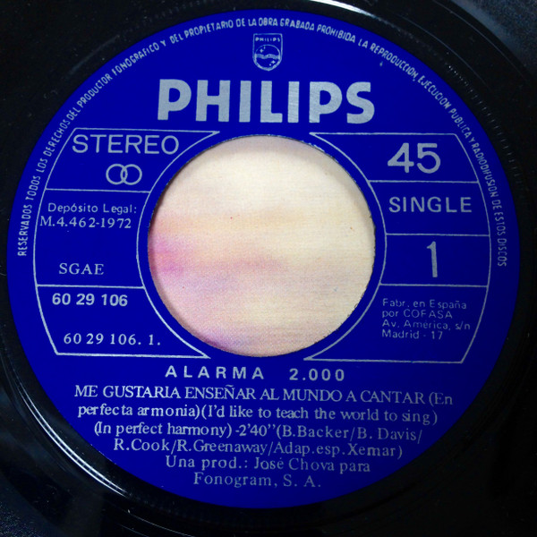 Me Gustaria Enseñar Al Mundo A Cantar / Por Los Caminos Del Señor