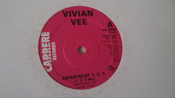 Vivien Vee - Heartbeat | Carrere (CART 421) - 3