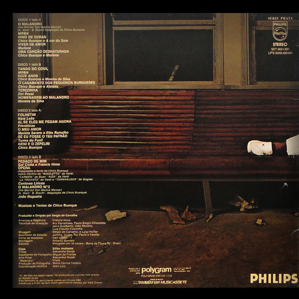 Chico Buarque - Ópera Do Malandro | Philips (6641.891) - 3 Chico Buarque - Ópera Do Malandro | Philips (6641.891) - 3