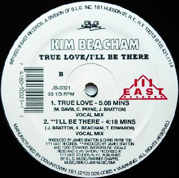 Kim Beacham - True Love / I'll Be There | 111 East Records (JB-0021) - 2 Kim Beacham - True Love / I'll Be There | 111 East Records (JB-0021) - 2
