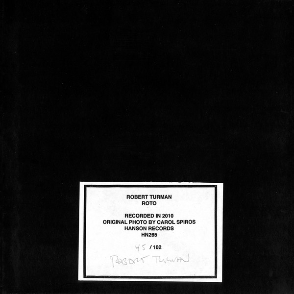 Robert Turman - Roto | Hanson Records (HN265) - 2