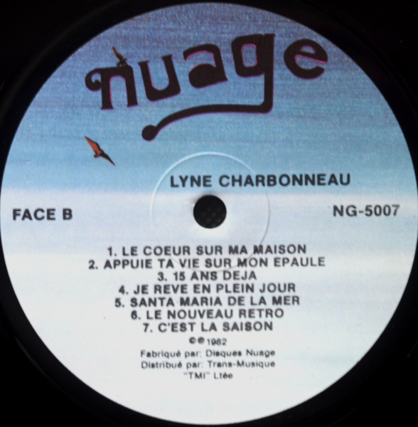 Lyne Charbonneau - Album Souvenir | Nuage (NG-5007) - 4 Lyne Charbonneau - Album Souvenir | Nuage (NG-5007) - 4